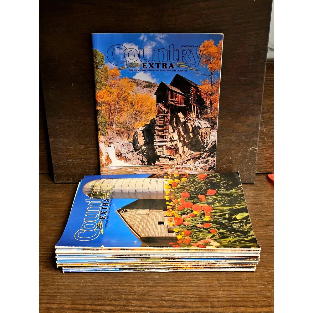 COUNTRY EXTRA Magazine Lot of 12 - 1992- 1997 Variety MUST SEE